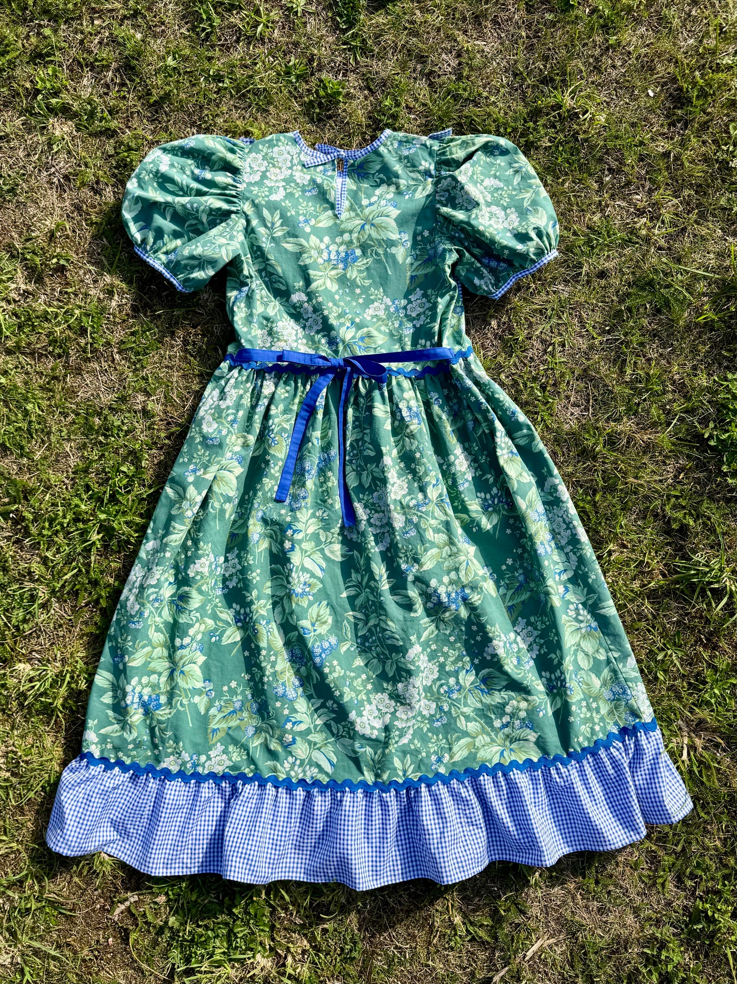 Laura Ashley vintage print dress