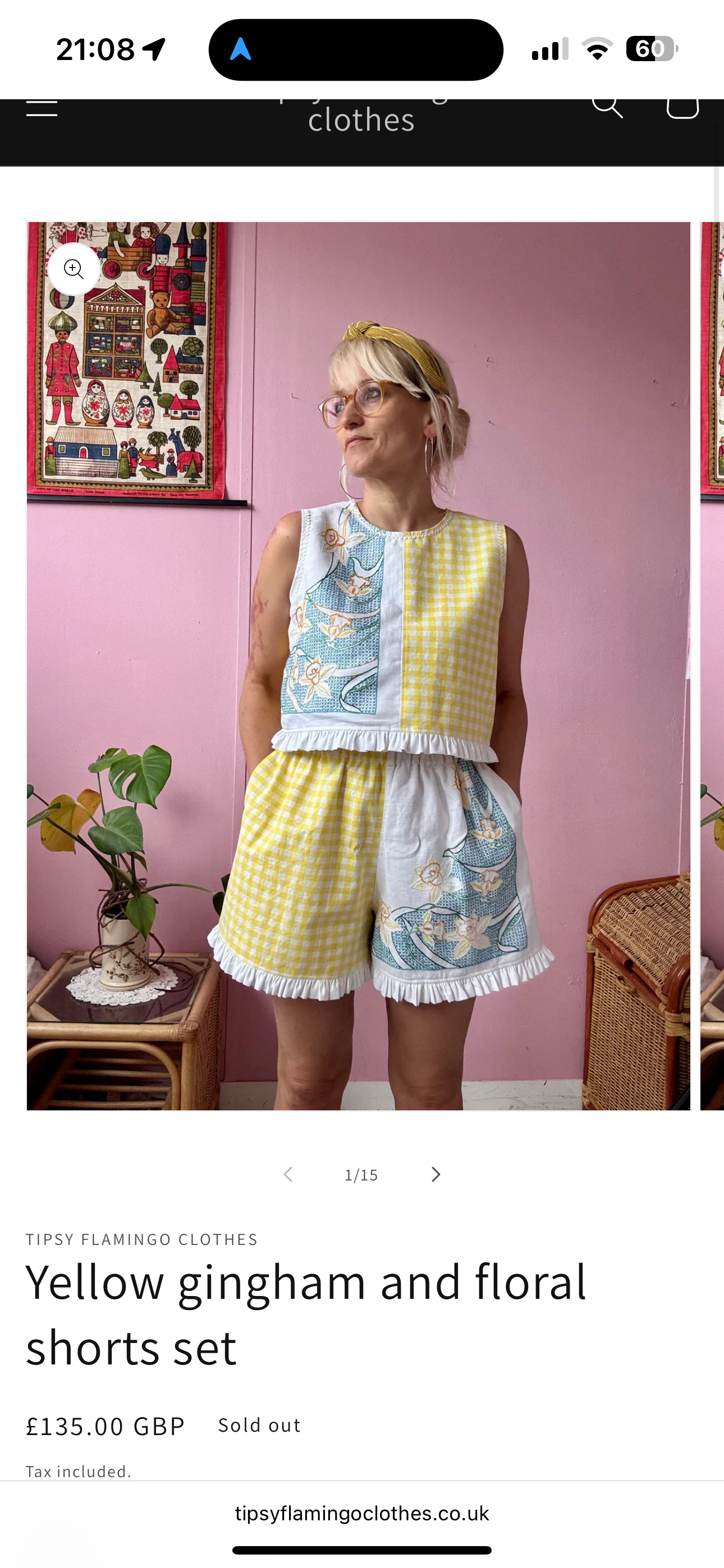 Custom order for Mikki and shorts set