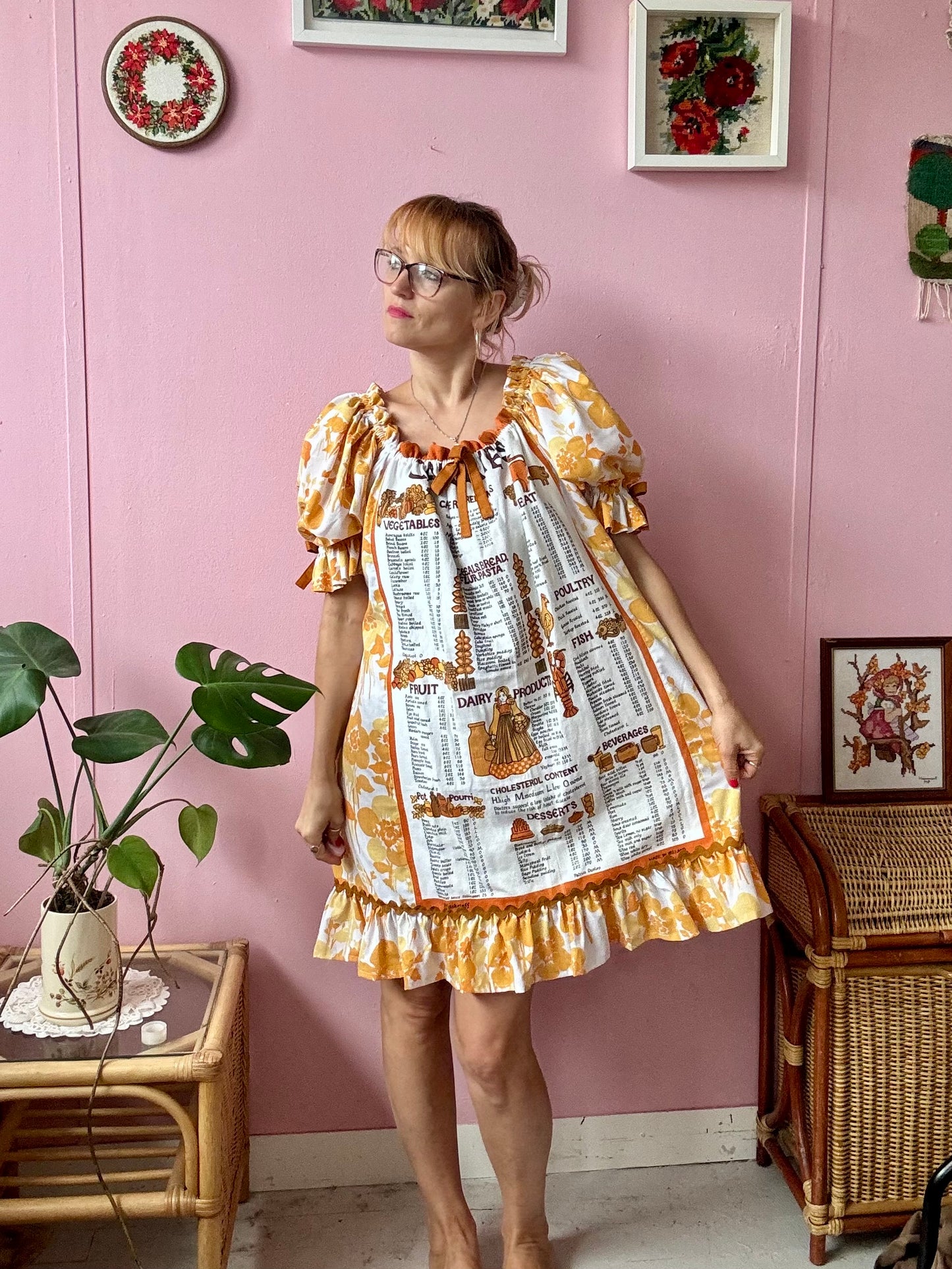 Teatowel short dress