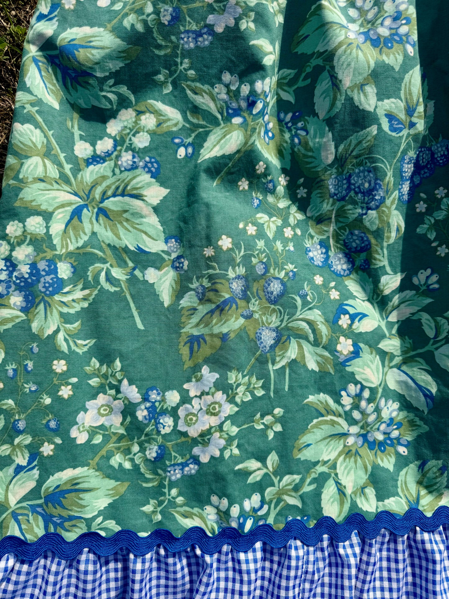 Laura Ashley vintage print dress