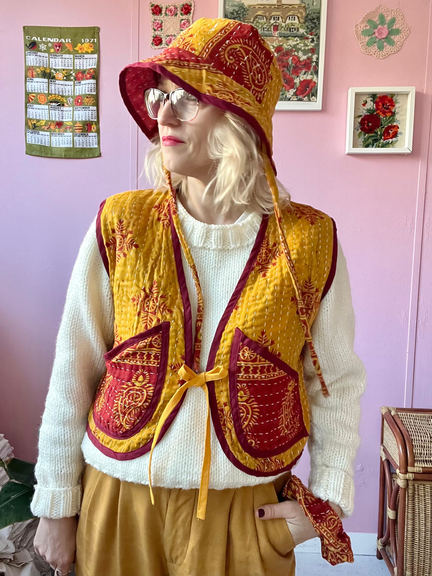 Three piece vest set