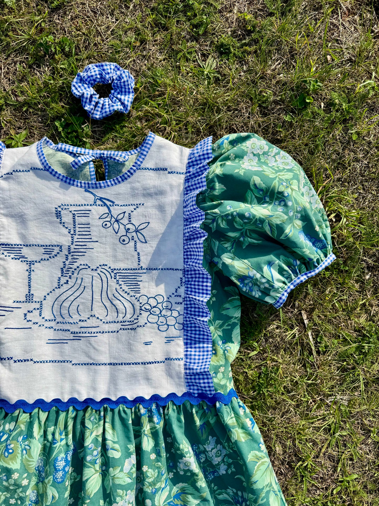 Laura Ashley vintage print dress