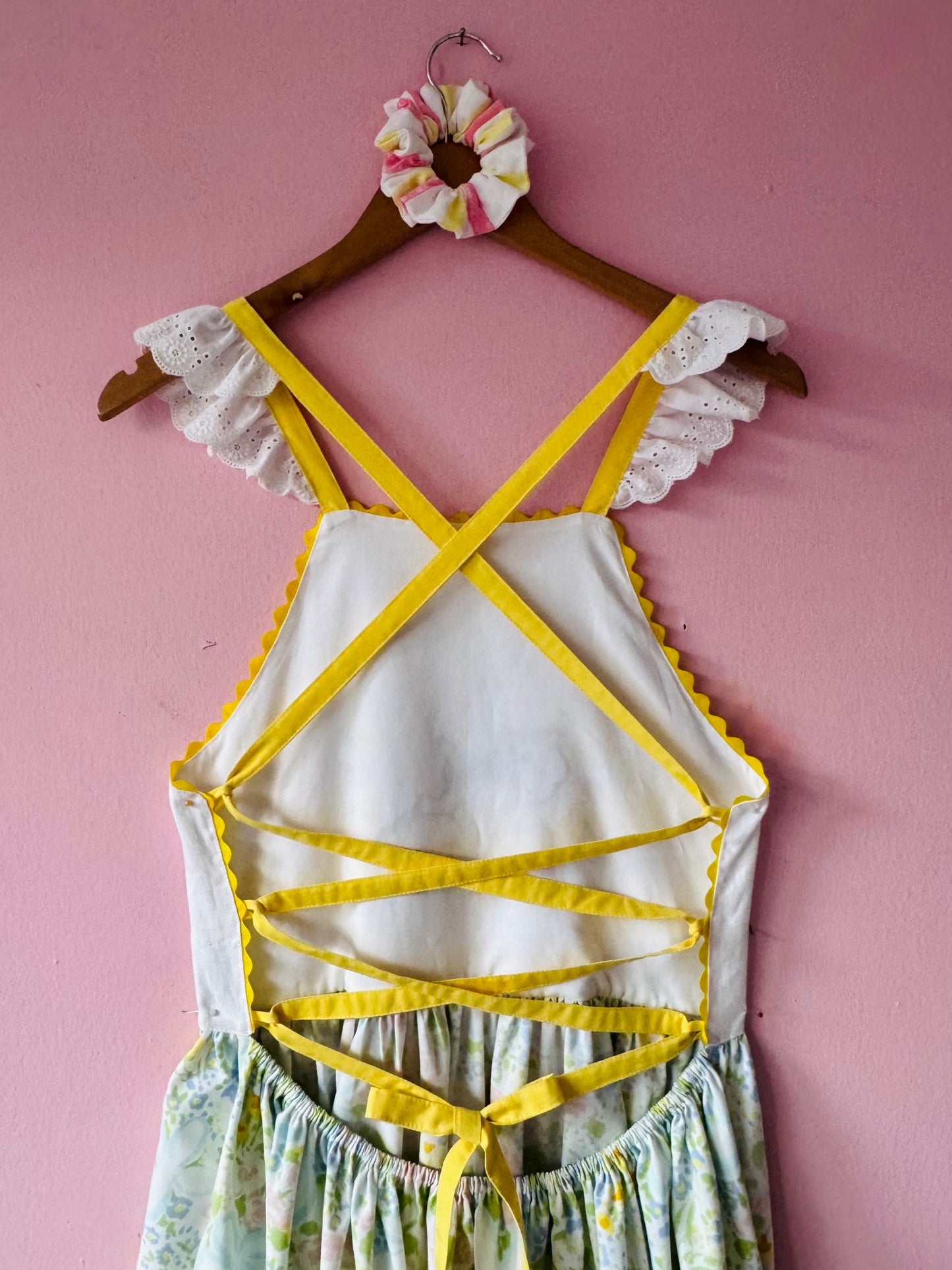 Bambi maxi dress with back ties