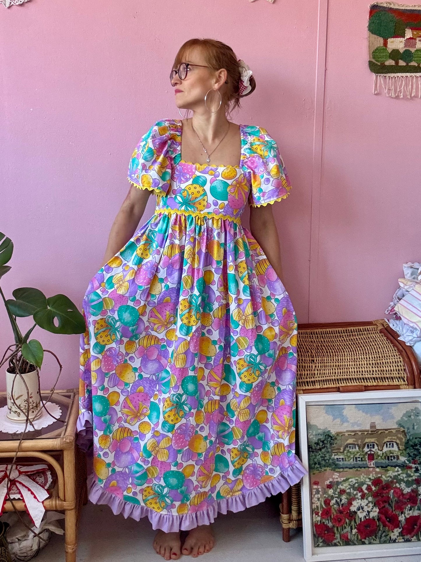 Easter maxi dress