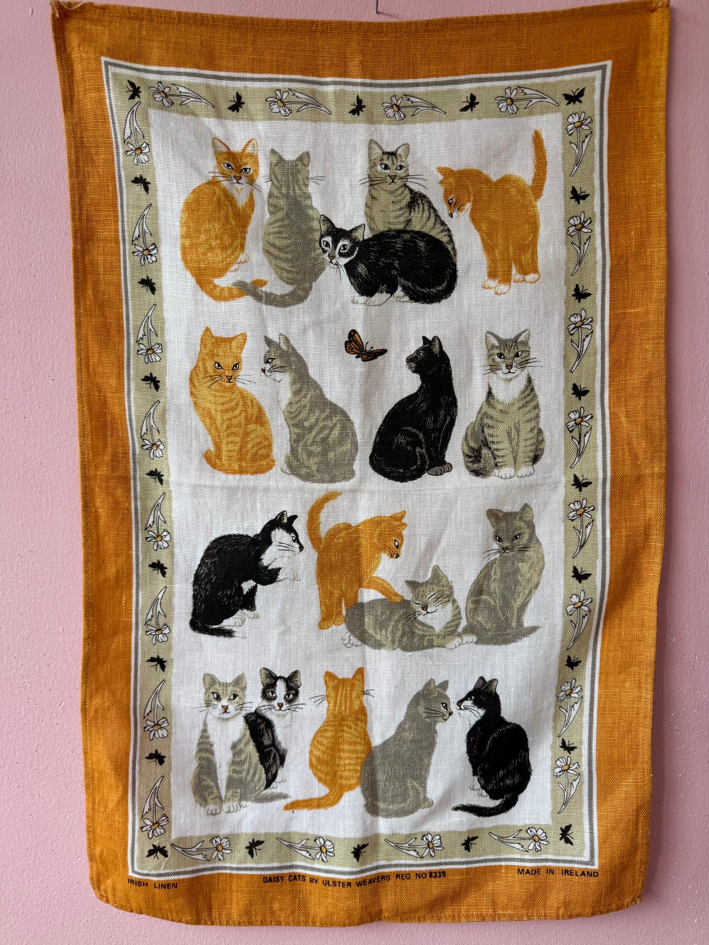 Cats teatowel maxi dress
