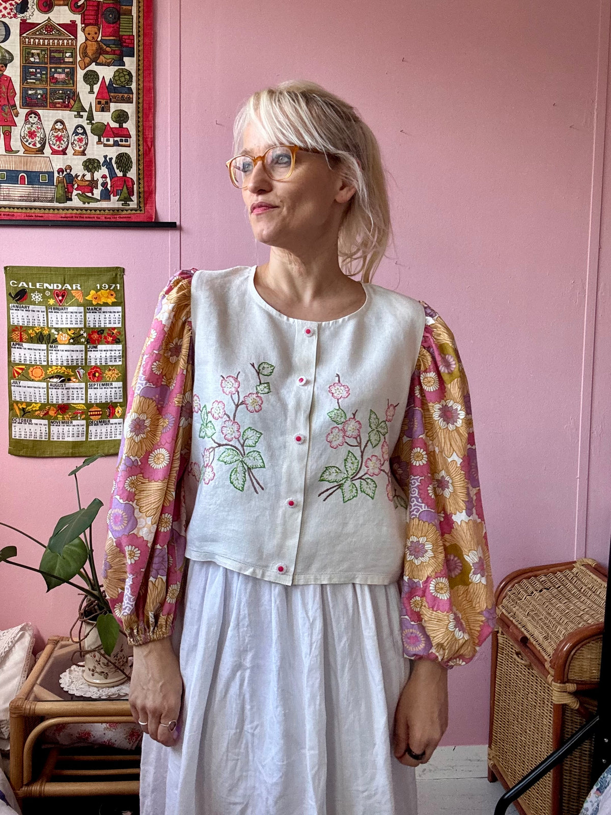 Floral blouse