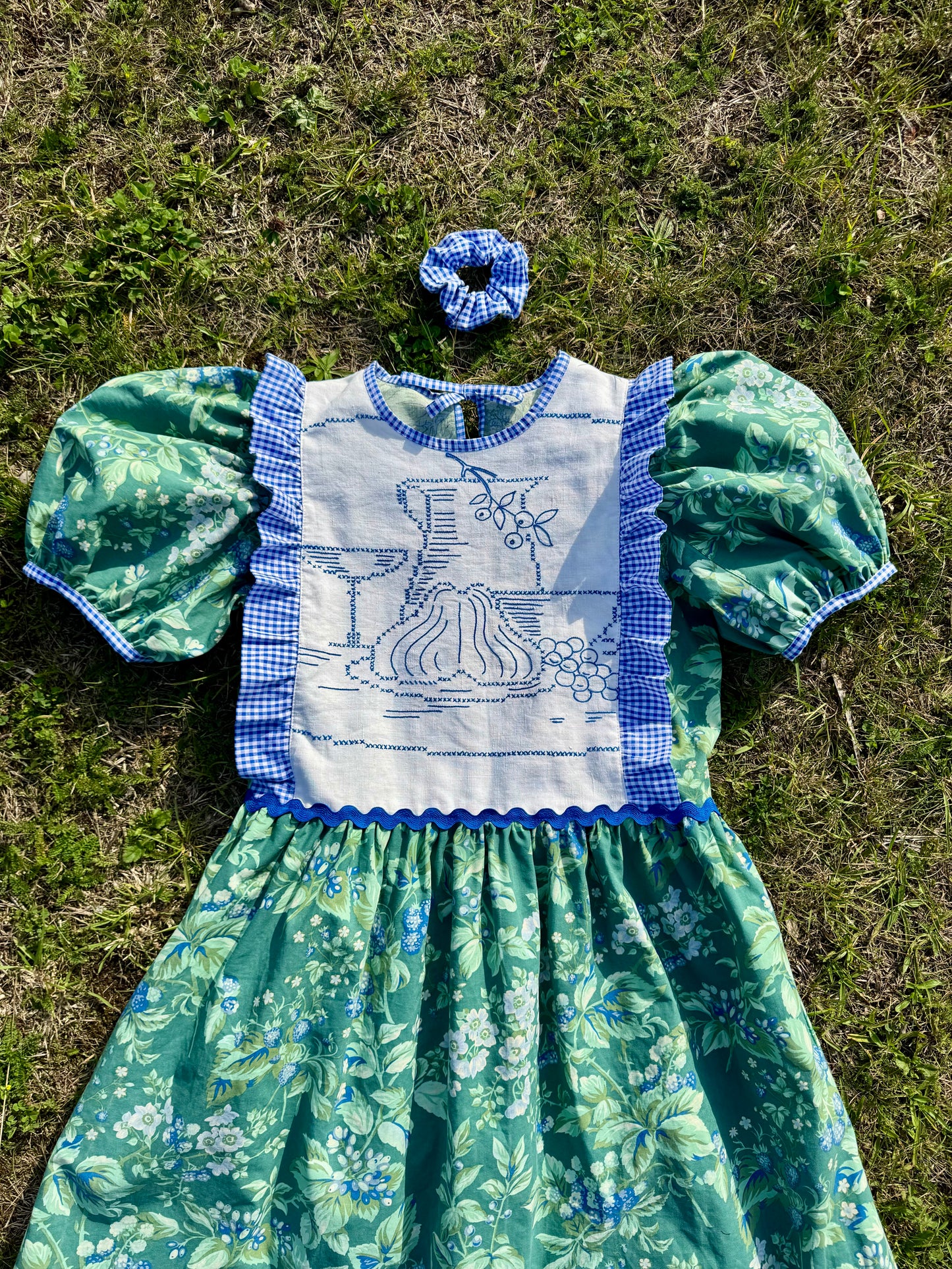 Laura Ashley vintage print dress