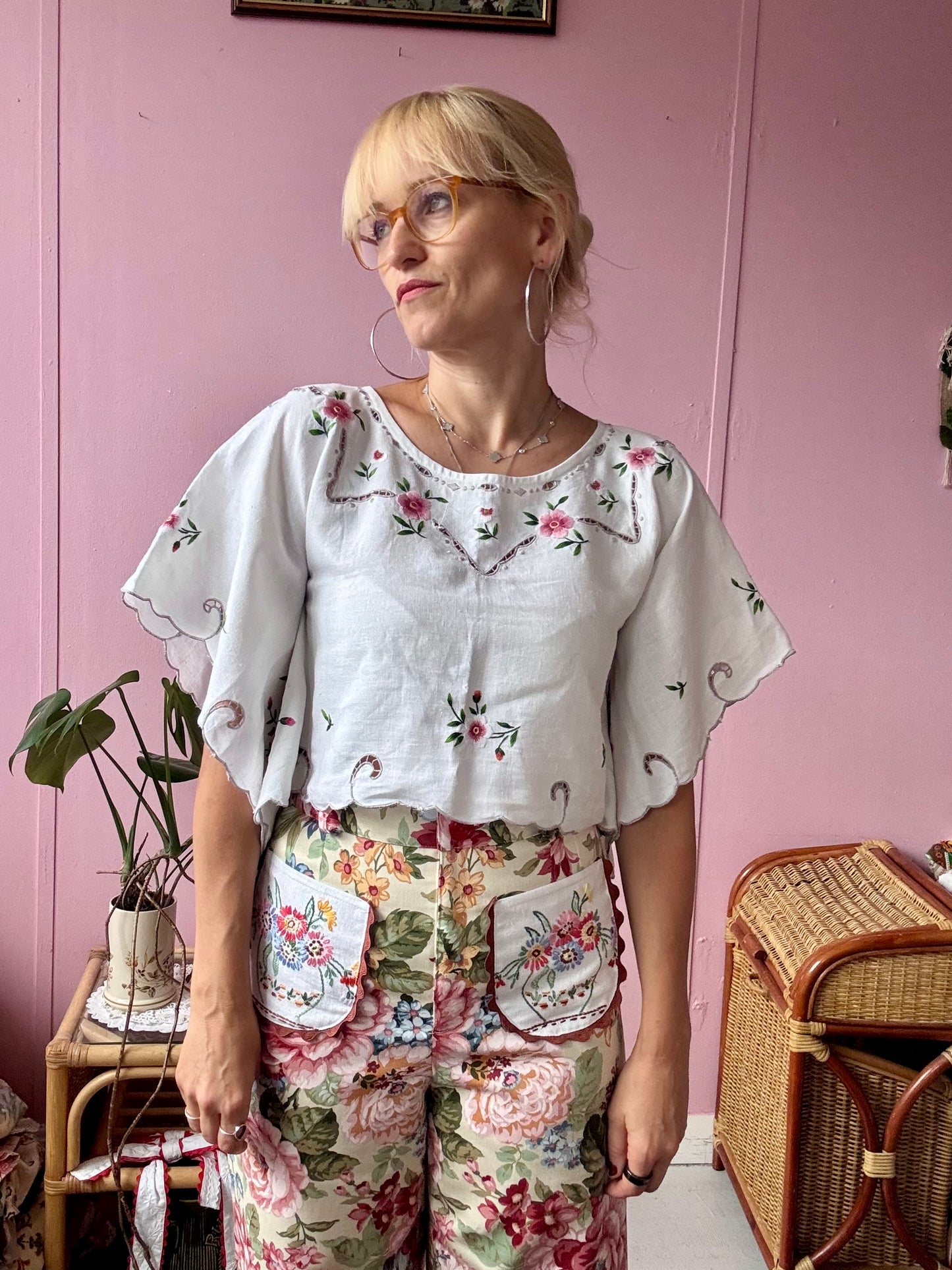 Floral basic top