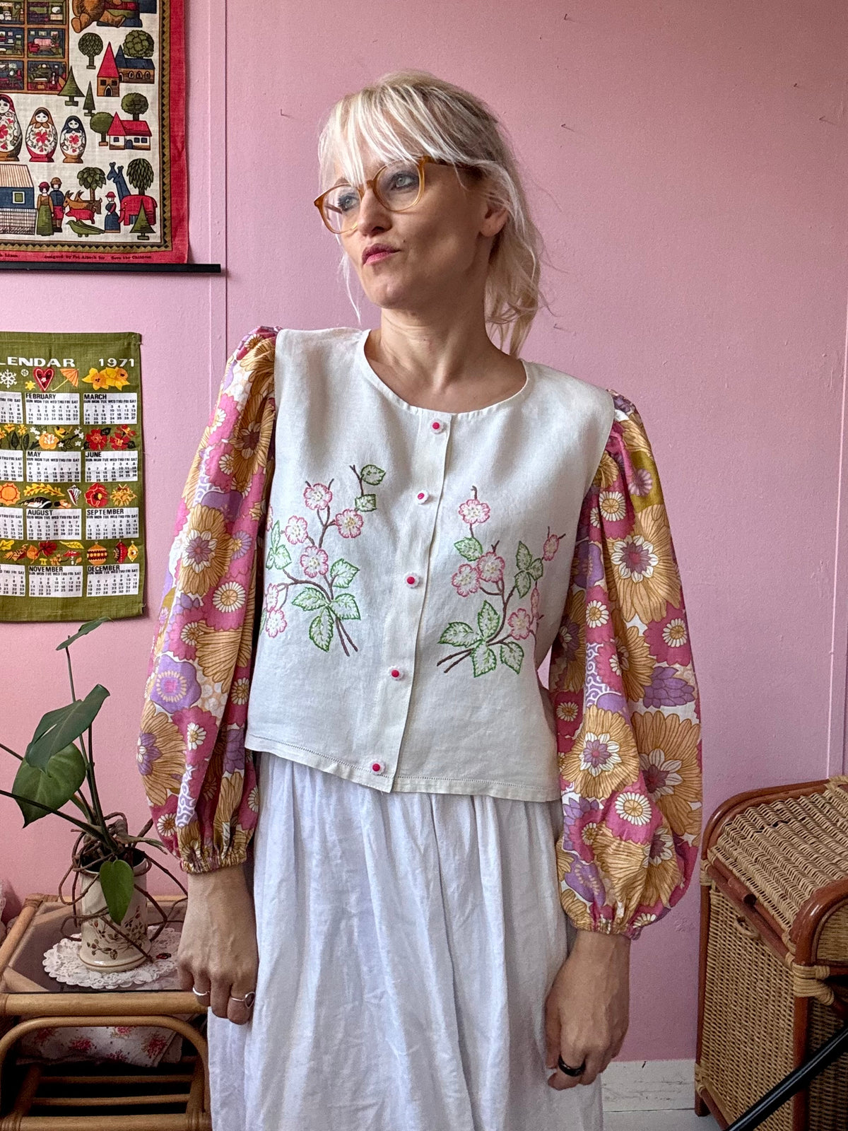 Floral blouse