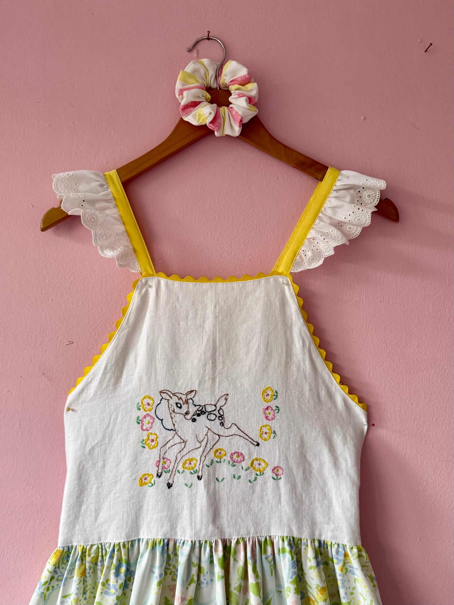 Bambi maxi dress with back ties