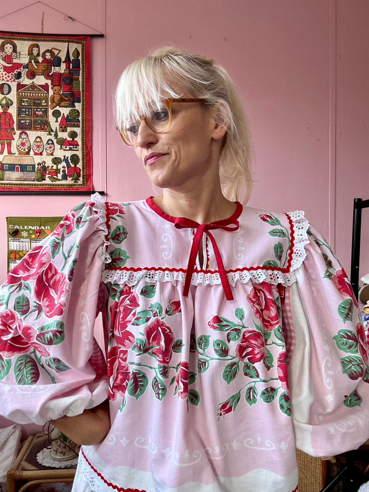 Roses blouse
