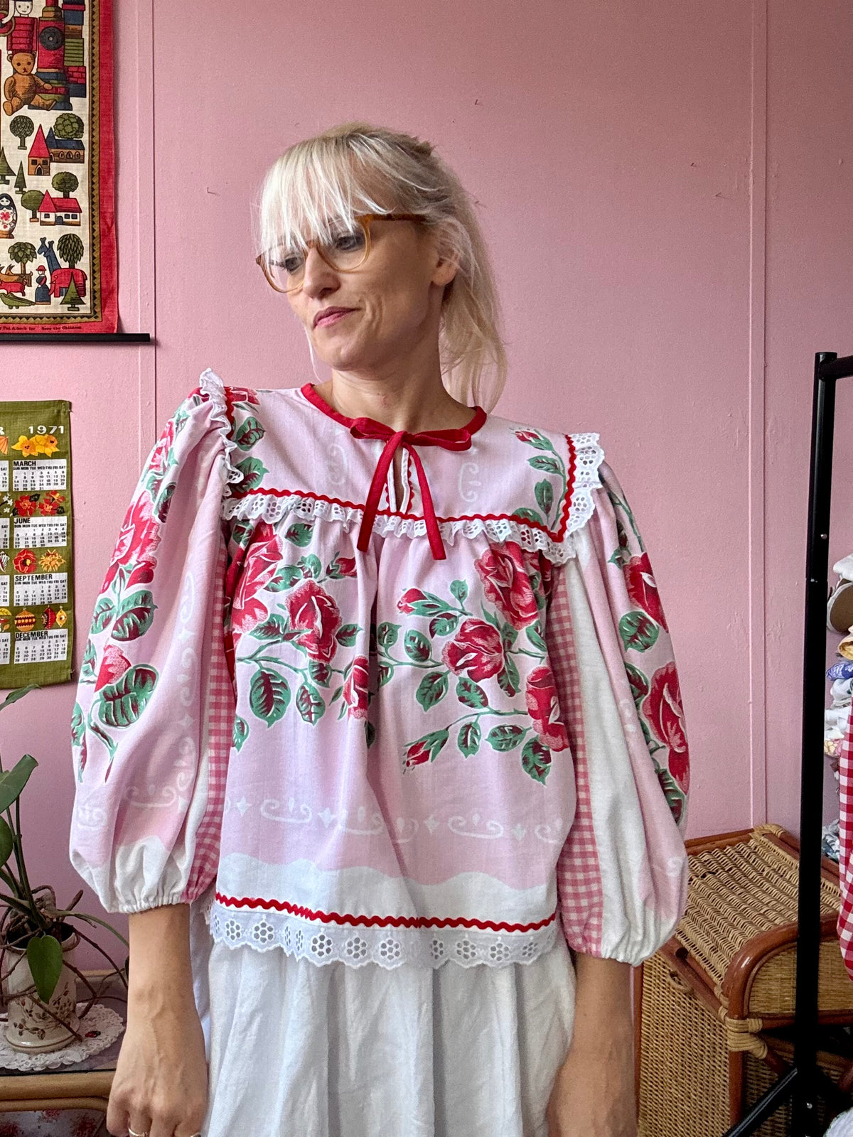 Roses blouse