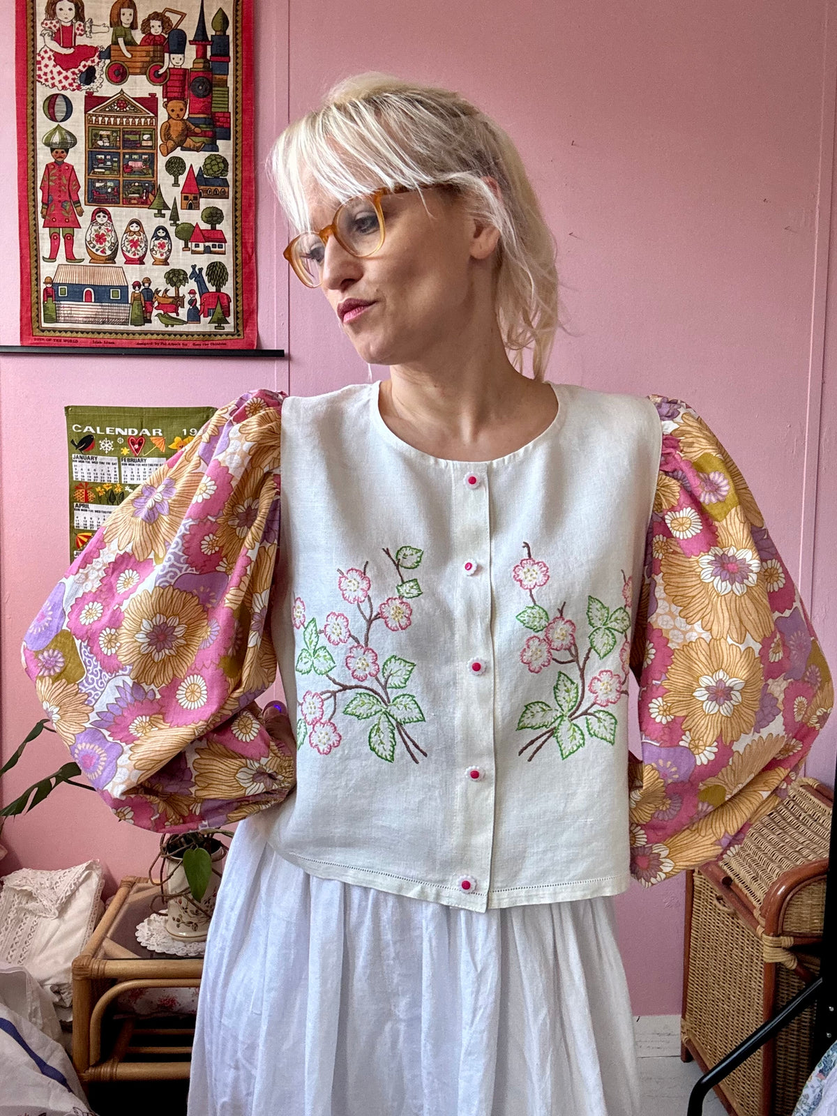 Floral blouse
