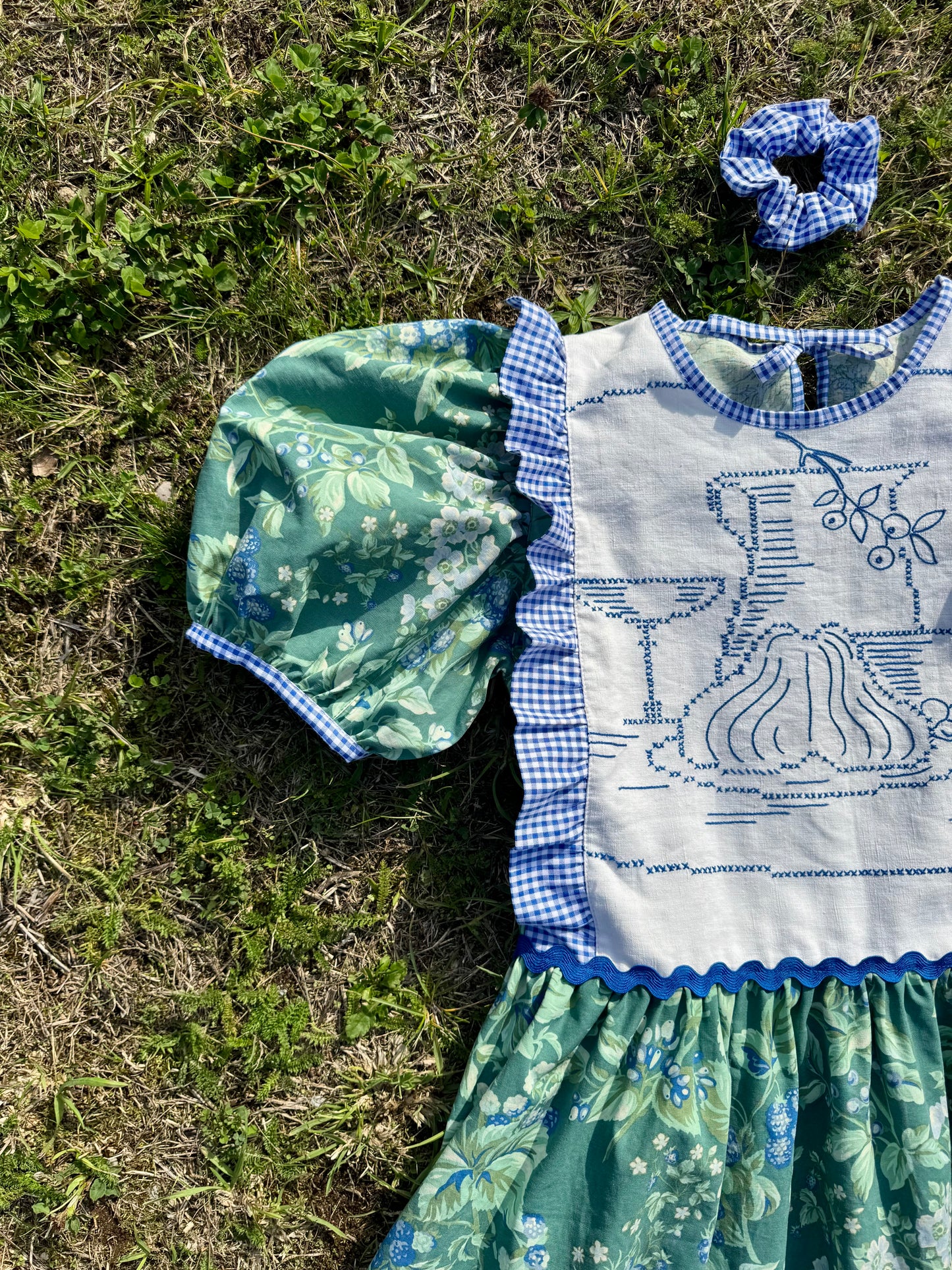 Laura Ashley vintage print dress