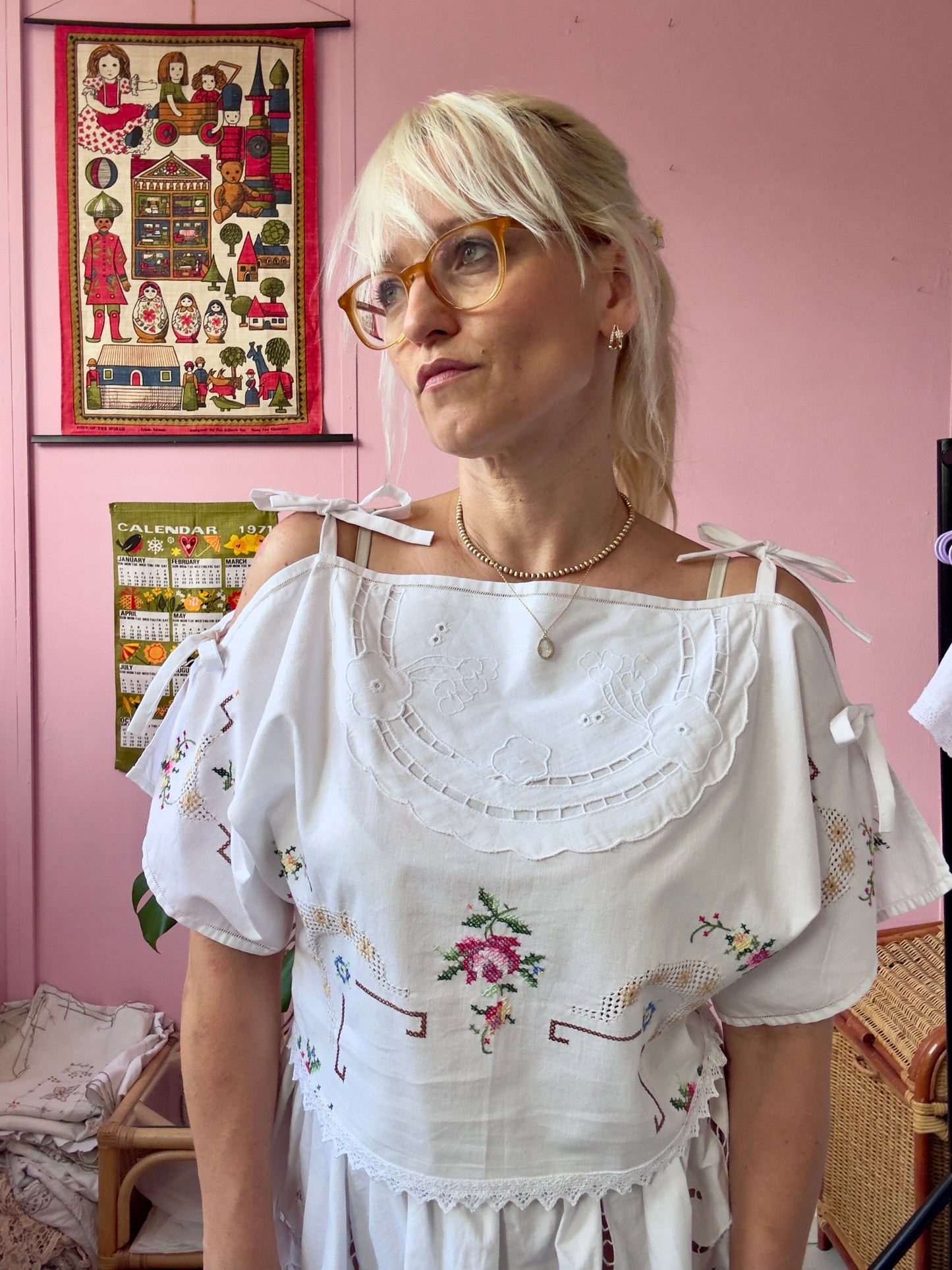 Cross stitch basic top