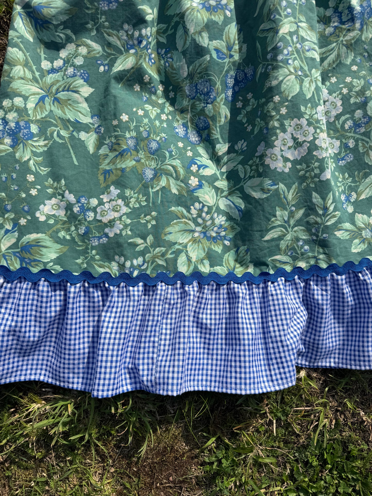 Laura Ashley vintage print dress