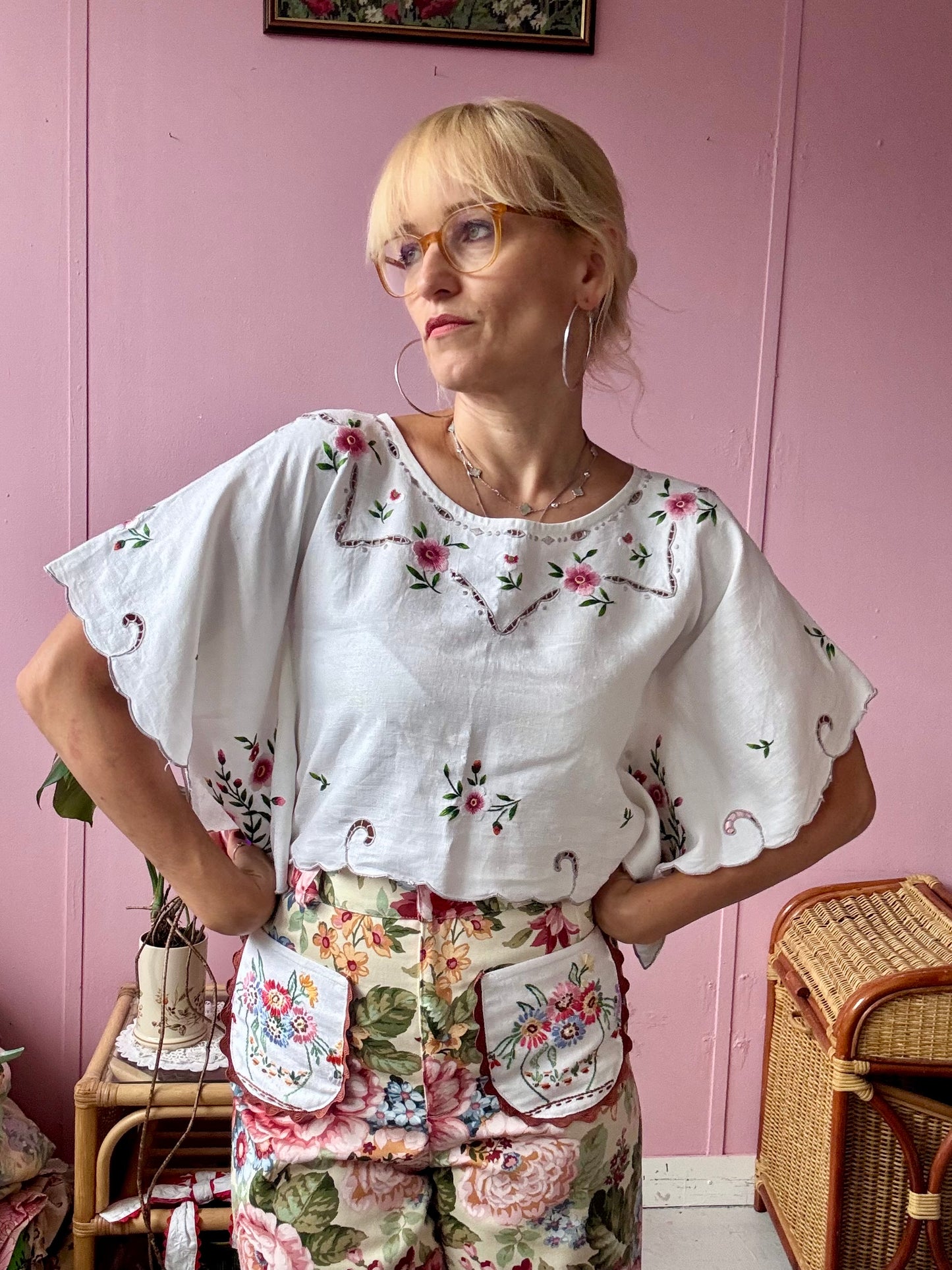 Floral basic top