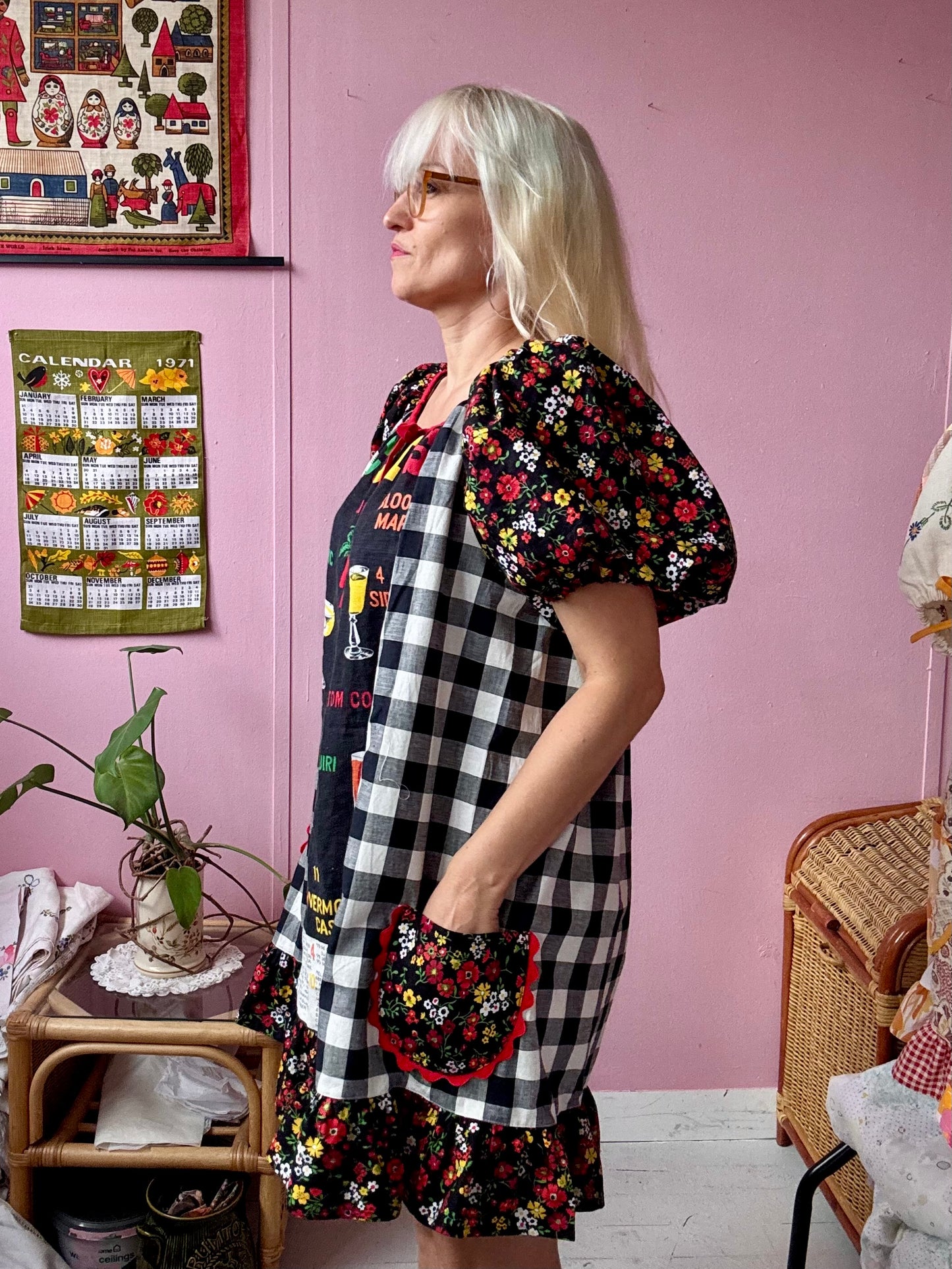 Cocktails teatowel dress