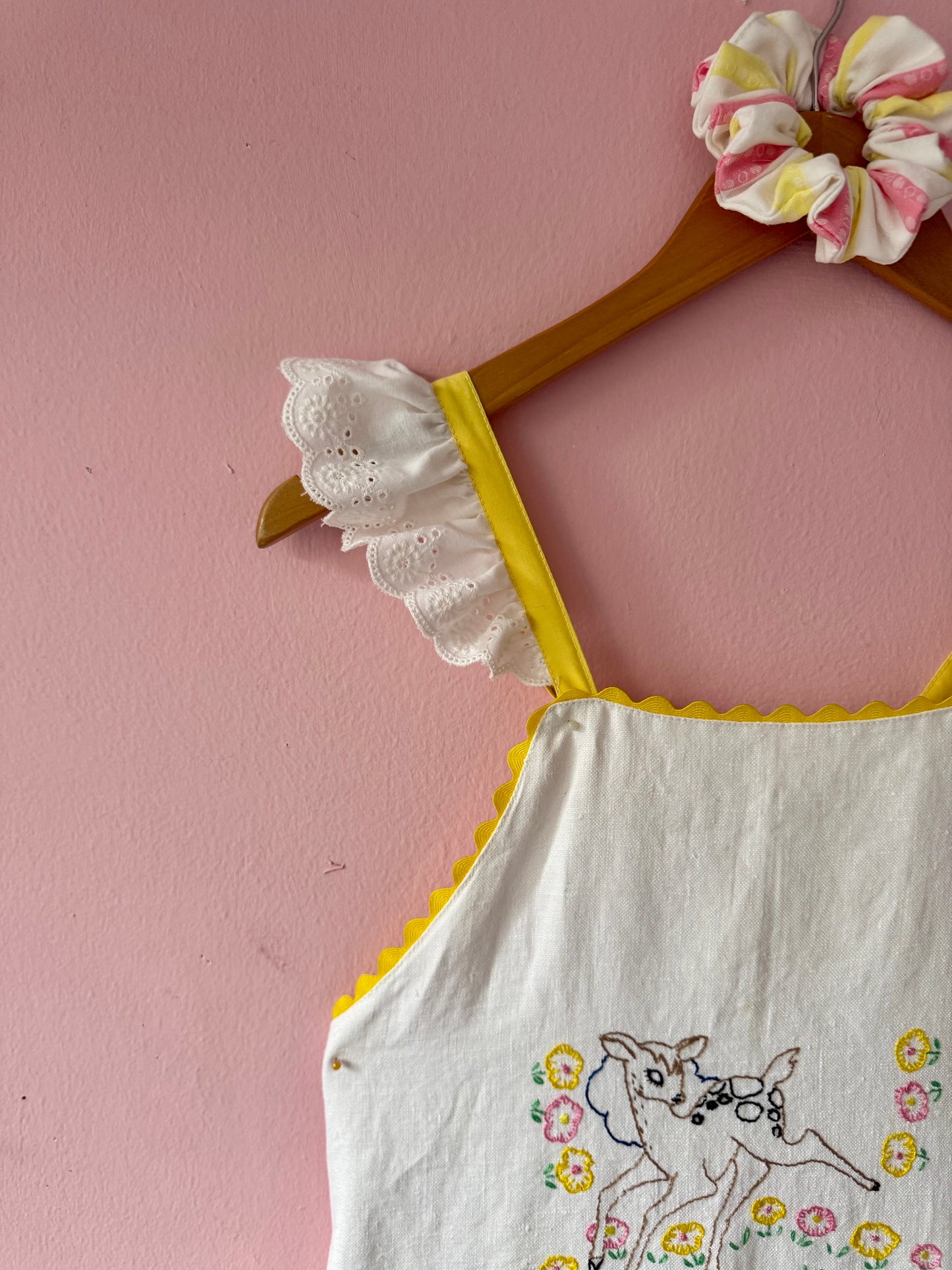 Bambi maxi dress with back ties