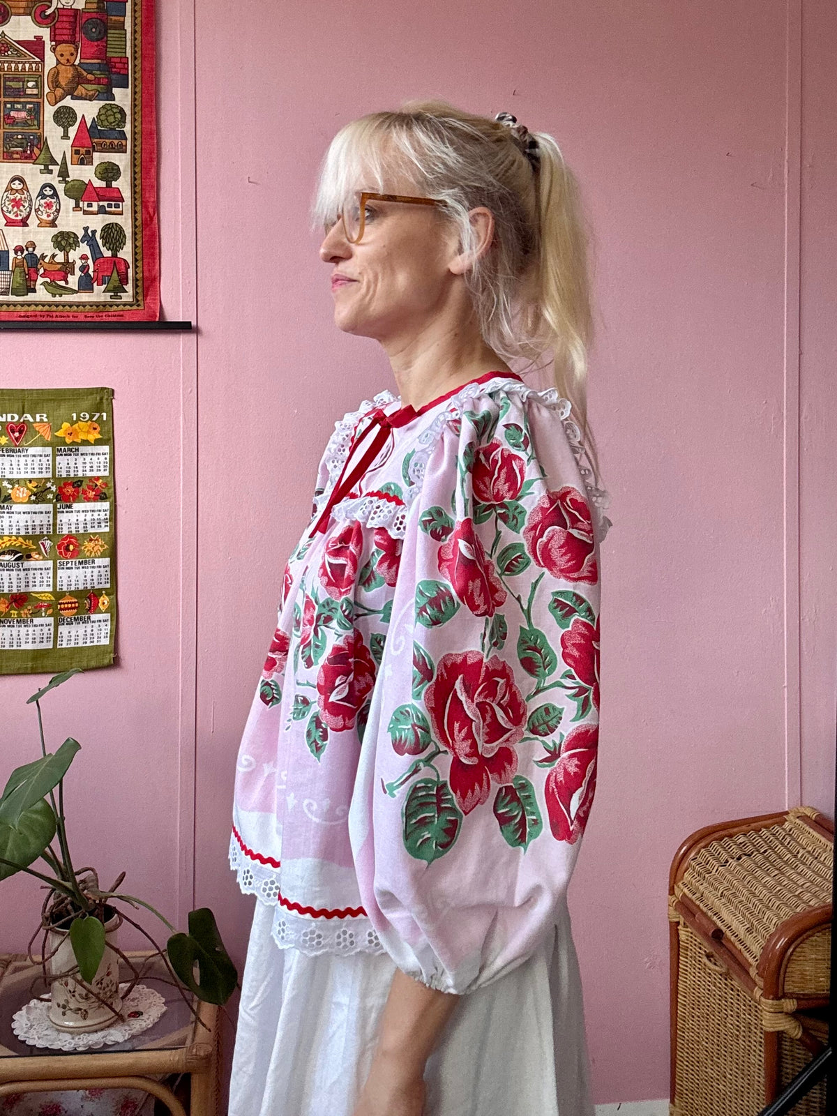 Roses blouse