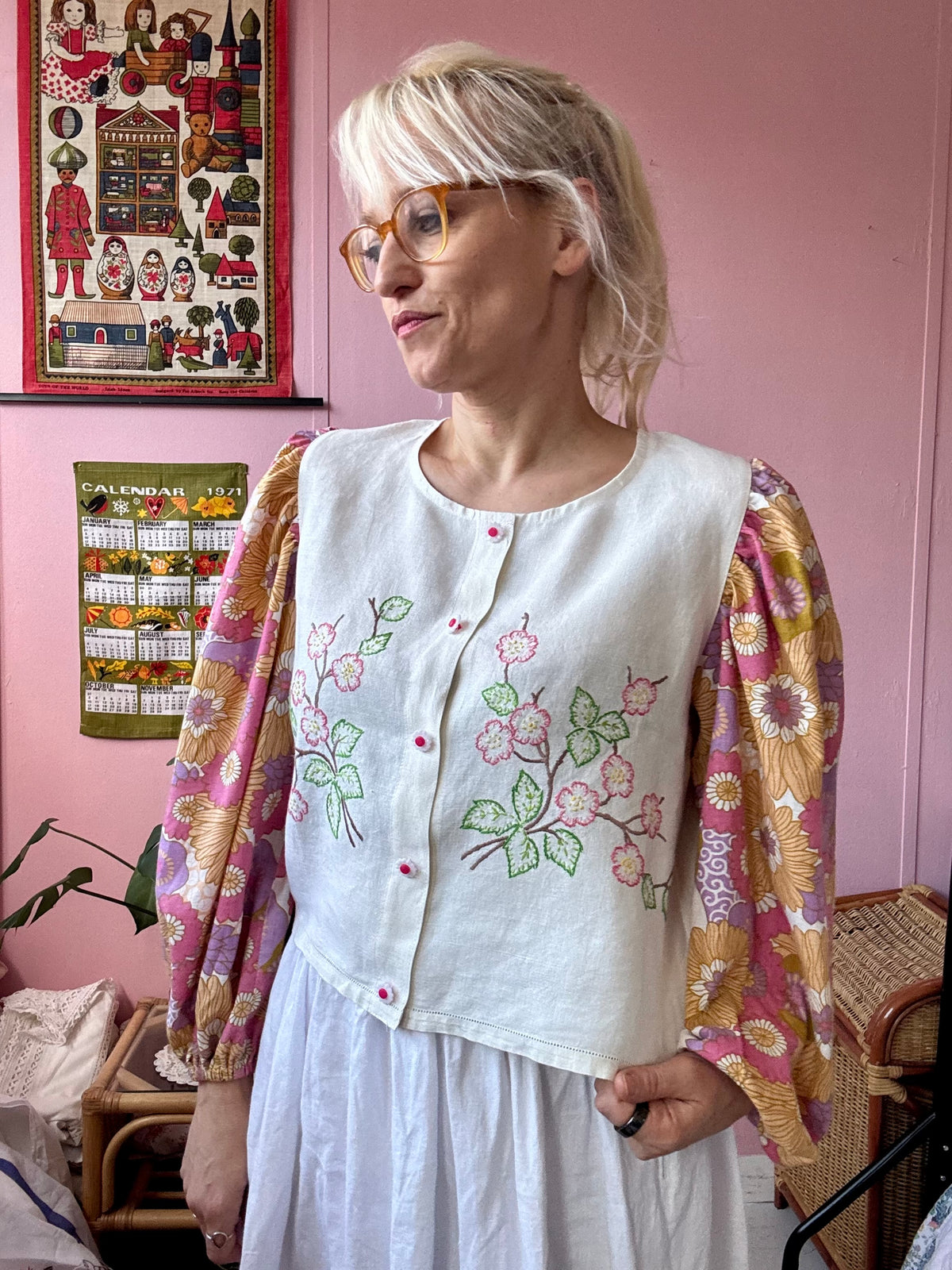 Floral blouse